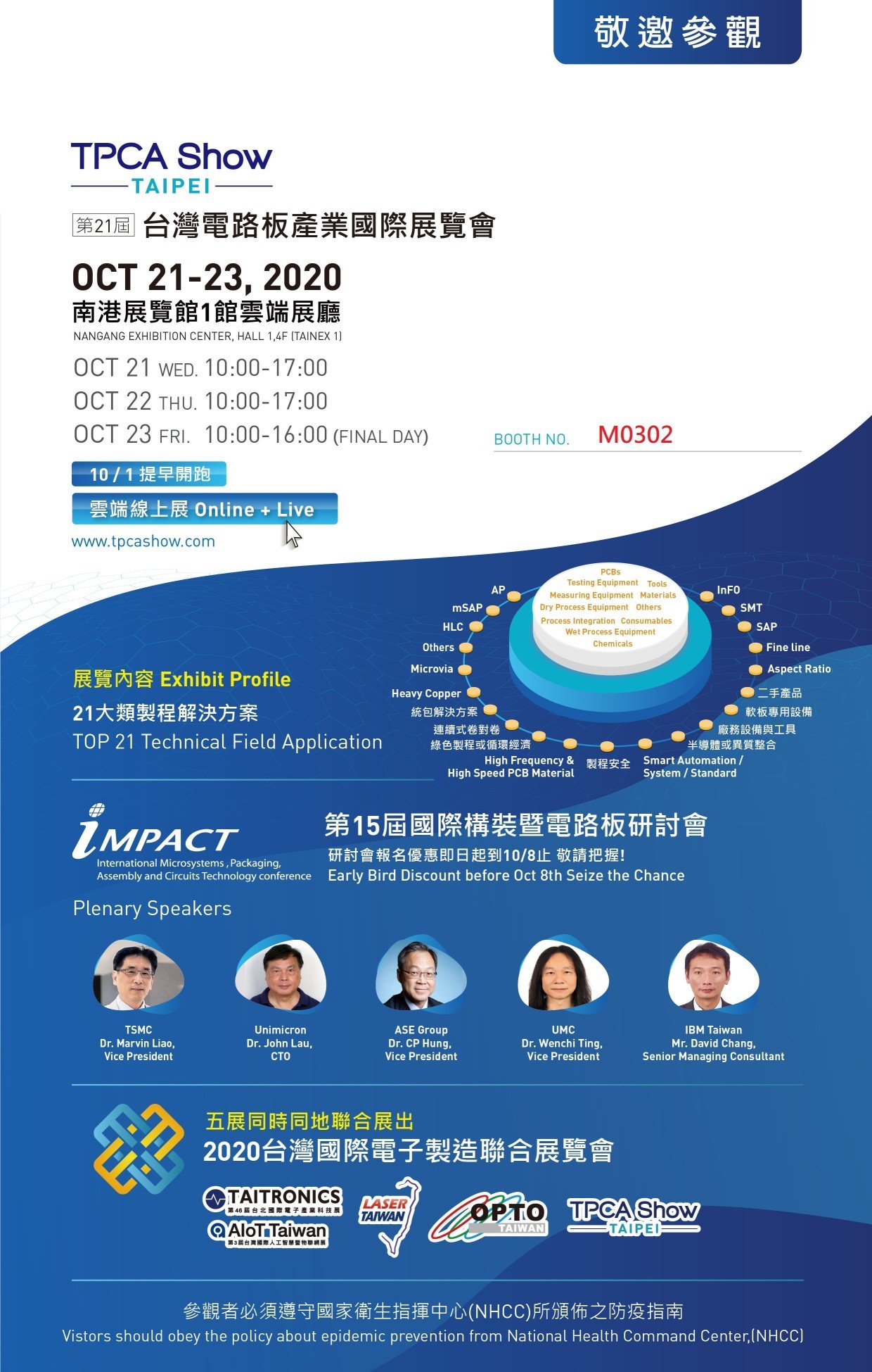 TPCA SHOW 2020年 電子邀請函(中文版)_正岡科技M0302 TPCA SHOW 2020年 電子邀請函(中文版)_正岡科技M0302